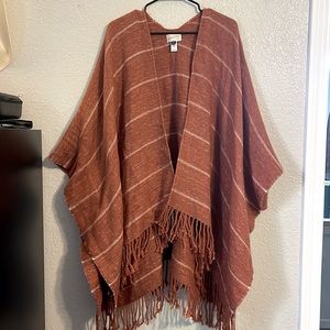 Ruana Poncho Shawl